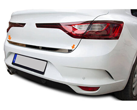 Bagaj Alt Çıta Krom Megane-4 SD 2016 Ve Sonrası Modeller İçin