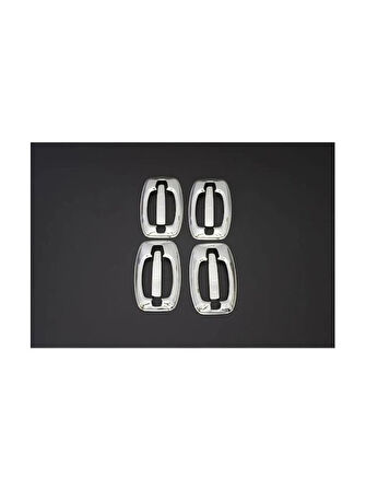 Kapı Kolu Ve Çerçevesi Krom 4 Kapı 8 Parça Boxer-3 Van 2006 Ve Sonrası Modeller İçin