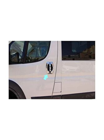 Kapı Kolu Ve Çerçevesi Krom 4 Kapı 8 Parça Boxer-3 Van 2006 Ve Sonrası Modeller İçin