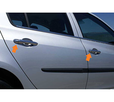 Kapı Kolu Krom 4 Kapı Clio-3 SW 2006-2011 Arası Modeller İçin