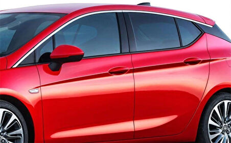Cam Çerçevesi Üst Çıta Krom 8 Parça Astra K HB 5D 2015 Ve Sonrası Modeller İçin
