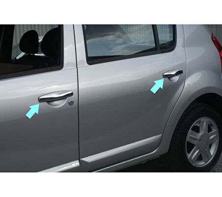 Kapı Kolu Krom 4 Kapı Sandero-1 HB 5D 2008-2012 Arası Modeller İçin