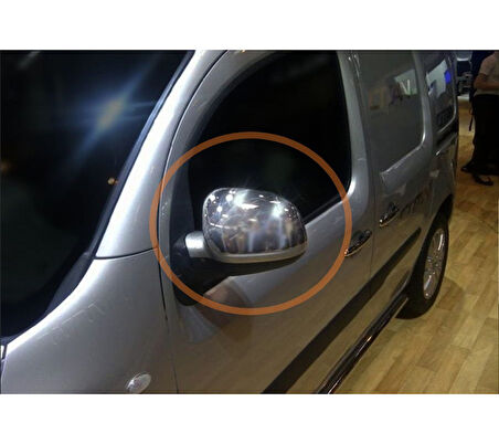 Ayna Kapağı Abs Krom 2 Parça Kangoo-2 Mini Van LAV 2013 Ve Sonrası Modeller İçin