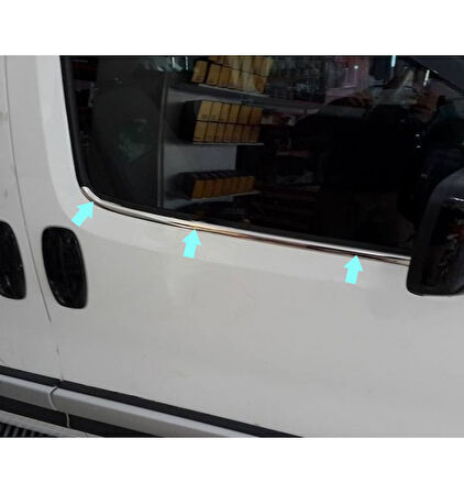 Cam Çıtaları Krom 2 Parça Nemo Mini Van MPV 2007 Ve Sonrası Modeller İçin