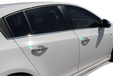 Chevrolet Cruze SD Kapı Kolu Krom 4 Kapı 2009 Ve Sonrası Modeller İçin
