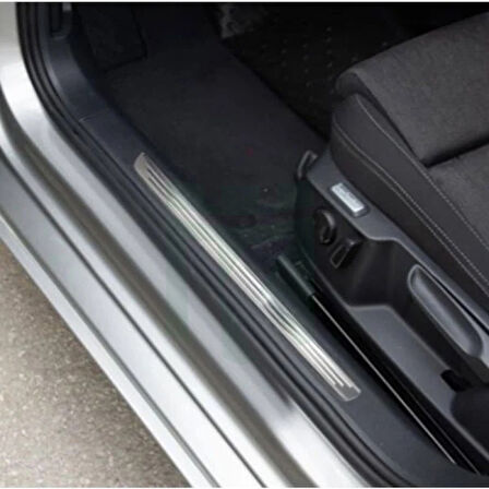 Passat B8 İç Kapı Eşiği Krom 4 Parça SD 2015 - 2019 Arası Modeller İçin