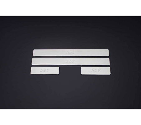 Kapı Eşiği Krom 4 Parça 207 SW 2006-2012 Arası Modeller İçin