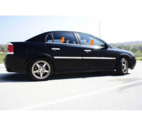 Cam Çıtaları Krom 4 Parça Vectra B SD 1995-2002 Arası Modeller İçin