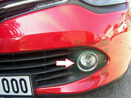 Clio 4 Sis Far Çerçevesi Krom 2 Parça HB 2012 - 2017 Arası Modeller İçin