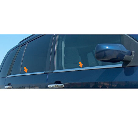 Cam Çıtaları Krom 4 Parça Fusion MPV 2002-2012 Arası Modeller İçin