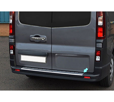 Arka Tampon Eşiği Krom Trafic-3 Van 2015 Ve Sonrası Modeller İçin
