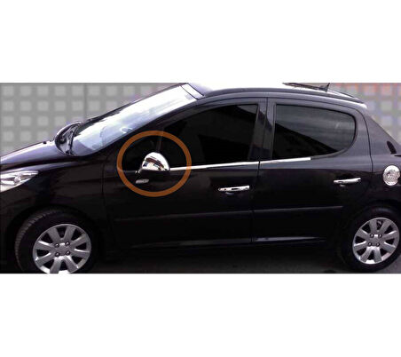Ayna Kapağı Krom 2 Parça 207 HB 2006-2012 Arası Modeller İçin