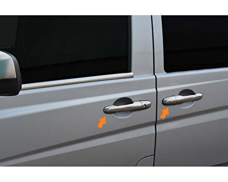 Kapı Kolu Krom 4 Kapı Vito W639 Van 2004-2014 Arası Modeller İçin