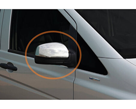 Ayna Kapağı Krom 2 Parça Vito W639 Van 2010-2014 Arası Modeller İçin