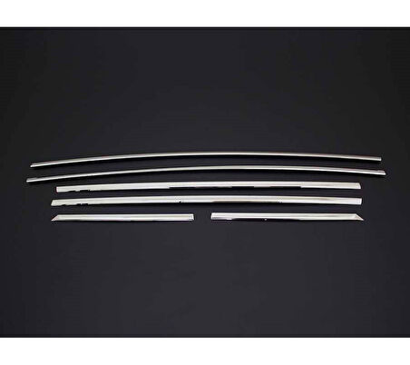 Cam Çıtaları Krom 6 Parça 2008-2 SUV 2020 Ve Sonrası Modeller İçin