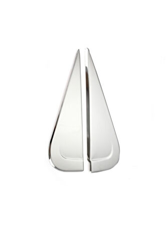 Kelebek Cam Yeri Krom 2 Parça Duster SUV 2010-2017 Arası Modeller İçin