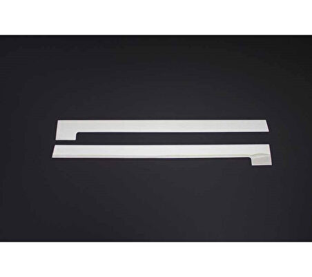 Sürgülü Kapı Çıtaları Krom 2 Parça Kangoo-2 Mini Van LAV 2008 Ve Sonrası Modeller İçin