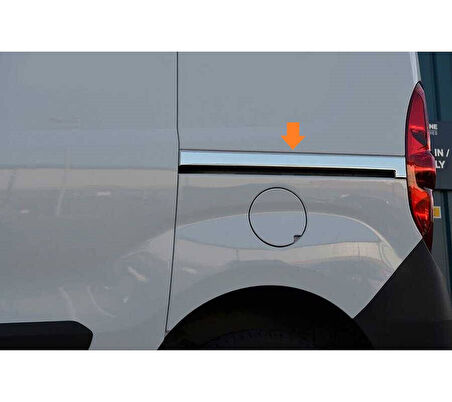 Sürgülü Kapı Çıtaları Krom 2 Parça Kangoo-2 Mini Van LAV 2008 Ve Sonrası Modeller İçin