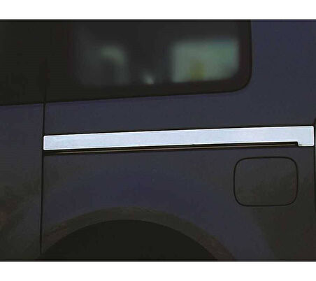 Sürgülü Kapı Çıtaları Krom 2 Parça Kangoo-2 Mini Van LAV 2008 Ve Sonrası Modeller İçin