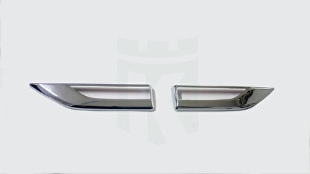 Caddy Sinyal Çerçevesi Abs Krom 2 Parça 2015-2019 Arası Modeller İçin