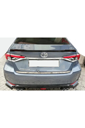 Toyota Corolla Bagaj Alt Çıta krom 2019 ve Sonrası