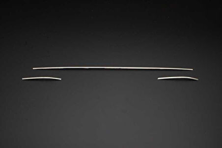 Ön Tampon Çıtaları Krom Üst Kalite 3 Parça Superb-3 B7 SD 2015 Ve Sonrası Modeller İçin