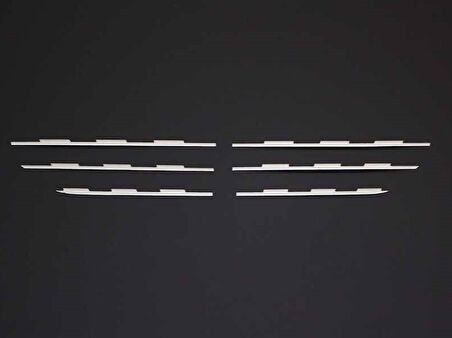 Ön Panjur Çıtaları Krom 6 Parça Rifter Passanger Van 2019 Ve Sonrası Modeller İçin