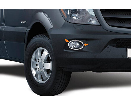 Sis Far Çerçevesi Krom 2 Parça Sprinter Van 2014-2018 Arası Modeller İçin