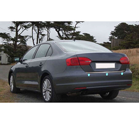 Bagaj Alt Çıta Krom Jetta-6 SD 2011-2014 Arası Modeller İçin