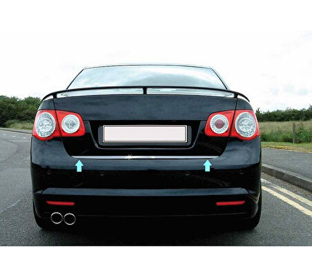 Bagaj Alt Çıta Krom Jetta-5 SD 2005-2011 Arası Modeller İçin