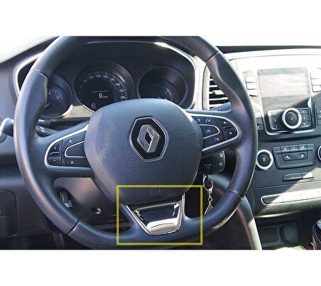 Direksiyon Altı Krom 1 Parça Megane-4 HB 2016 Ve Sonrası Modeller İçin