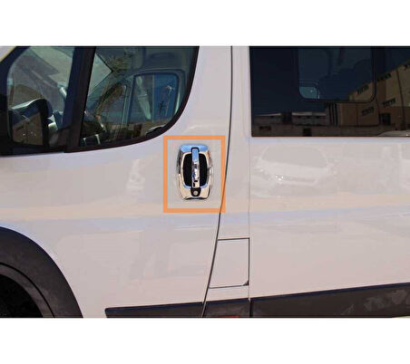 Kapı Kolu Abs Krom 4 Kapı 8 Parça Ducato Van 2006 Ve Sonrası Modeller İçin