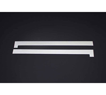 Sürgülü Kapı Çıtaları Krom 2 Parça Doblo-2 Panel Van LAV 2010 Ve Sonrası Modeller İçin