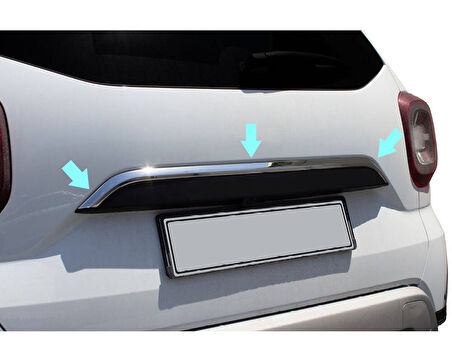 Bagaj Çıtası Krom Duster SUV 2018 Ve Sonrası Modeller İçin