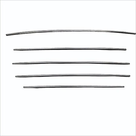 Ön Tampon Çıtası Krom 5 Parça C5 SD 2008 Ve Sonrası Modeller İçin