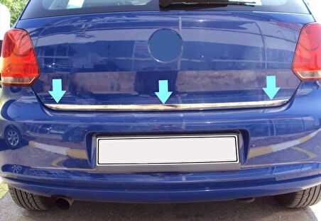 Bagaj Alt Çıta Krom Polo-4 HB 3D 2005-2009 Arası Modeller İçin