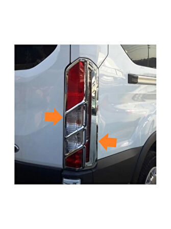 Stop Çerçevesi Abs Krom 2 Parça Transit Van 2014 Ve Sonrası Modeller İçin