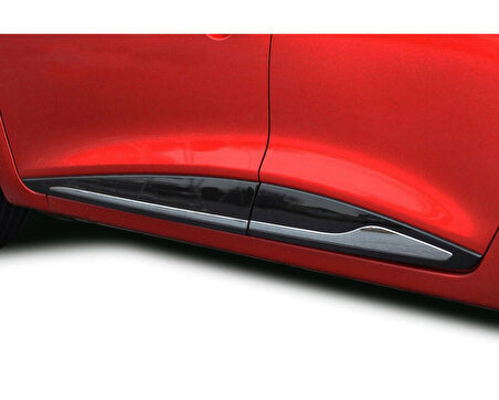 Yan Kapı Çıtası Formlu Krom 4 Parça Clio-4 SW 2012 Ve Sonrası Modeller İçin