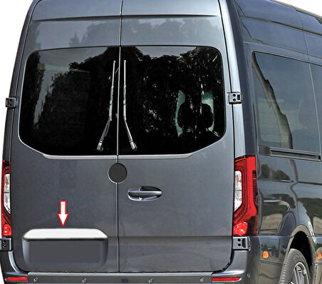 Sprinter W907 Bagaj Çıtası Krom 2019 Ve Sonrası Modeller İçin