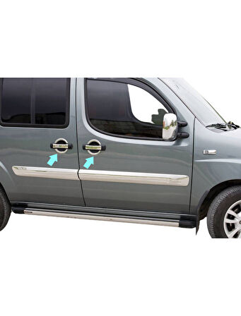 Kapı Kolu Krom 4 Kapı Doblo-1 Panel Van LAV 2000-2010 Arası Modeller İçin