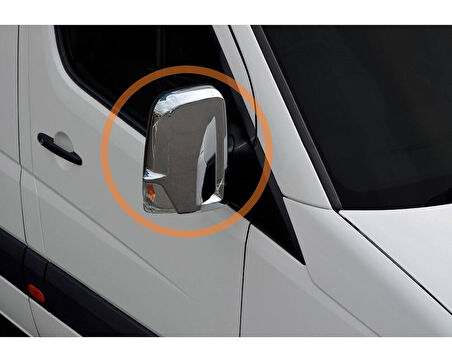 Ayna Kapağı Abs Krom 2 Parça Sprinter Van 2006-2018 Arası Modeller İçin