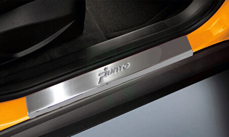 Grande Punto Kapı Eşiği Krom 4 Parça HB 5D 2005-2018 Arası Modeller İçin