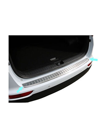 Arka Tampon Eşiği Krom Logan MCV SW 2013 Ve Sonrası Modeller İçin