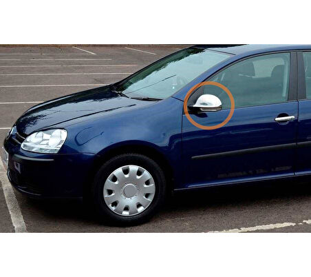 Ayna Kapağı Krom 2 Parça Golf-5 HB 3D 2004-2009 Arası Modeller İçin