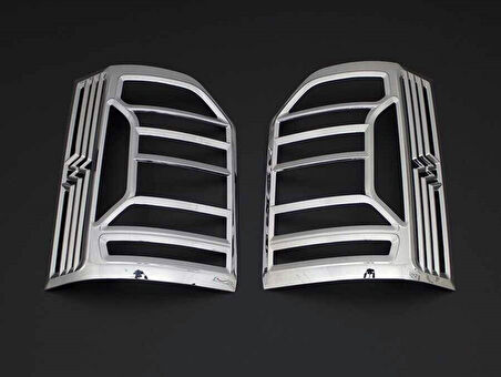 VW T6 Transporter Uyumlu Stop Çerçevesi ABS Krom 2 Parça 2015 - 2023 Arası Modeller İçin