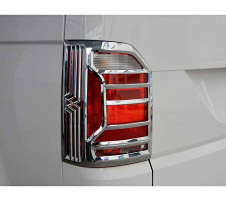 VW T6 Transporter Uyumlu Stop Çerçevesi ABS Krom 2 Parça 2015 - 2023 Arası Modeller İçin