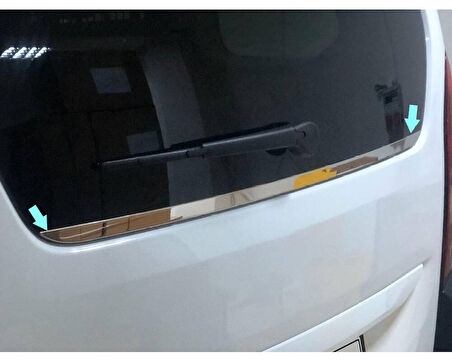 Bagaj Cam Alt Çıta Krom Berlingo-3 Mini Van 2019 Ve Sonrası Modeller İçin