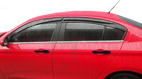 Egea Cross Cam Çıtaları Krom 4 Parça 2016 Ve Sonrası Modeller İçin