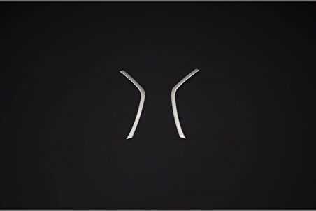 Ön Panjur Yan Çıtaları Krom 2 Parça Duster SUV 2018 Ve Sonrası Modeller İçin