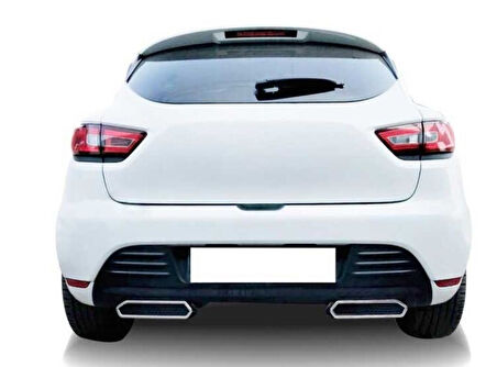 Egzos Çıkışları Krom 2 Parça Clio-4 HB 2012-2019 Arası Modeller İçin